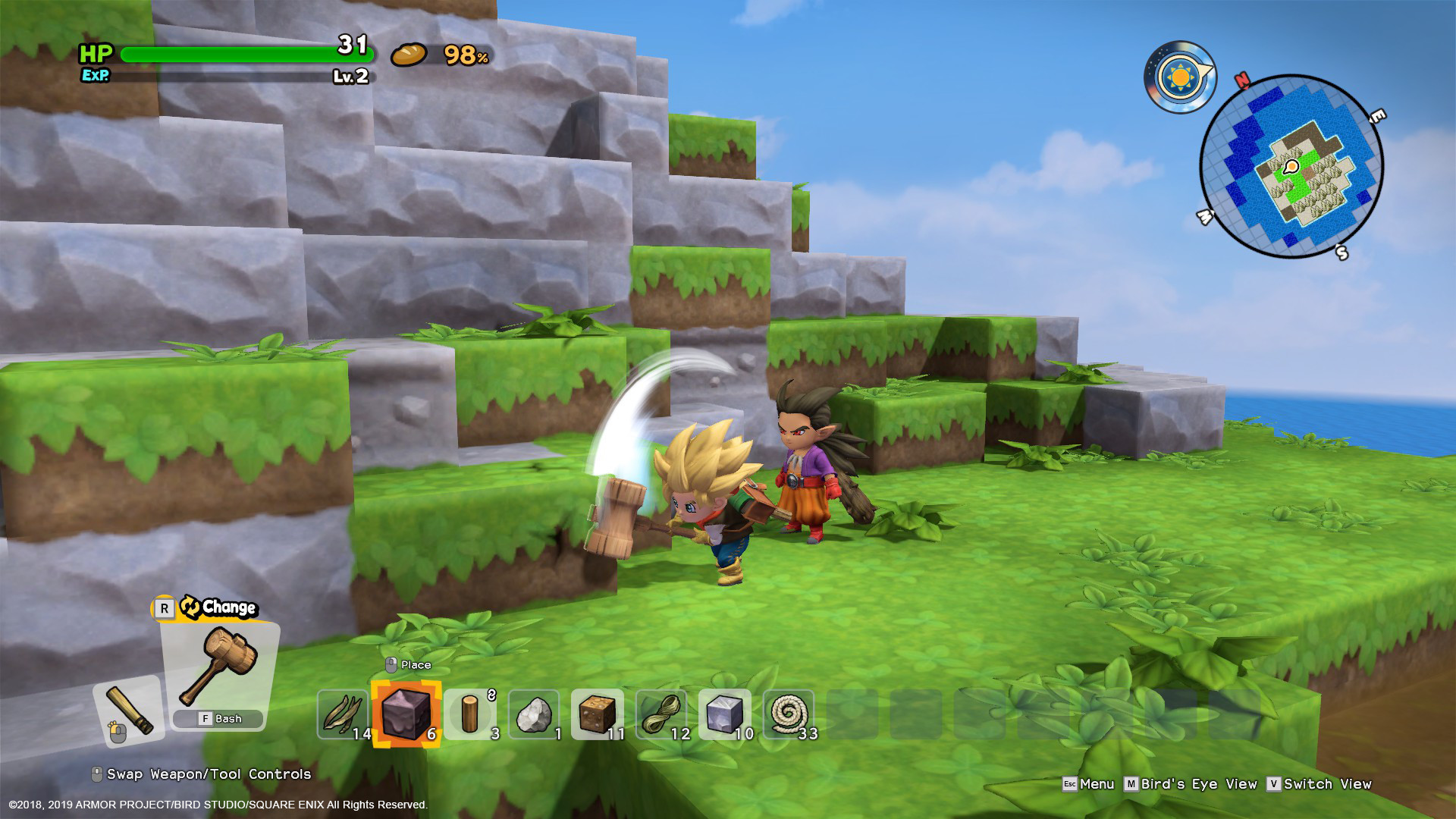 【Switch】勇者斗恶龙:建造者2/创世小玩家2 v1.7.3d+金手指丨DRAGON QUEST BUILDERS 2