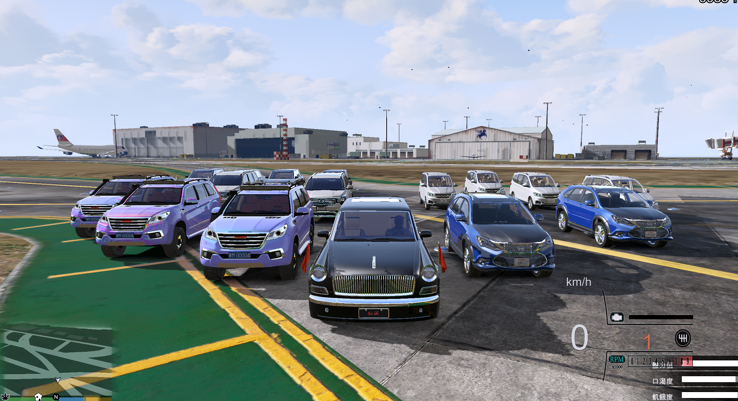 GTA侠盗猎车手5|中国风|1.41整合版1300辆真车+183位美女与英雄+200%存档|Grand Theft Auto V