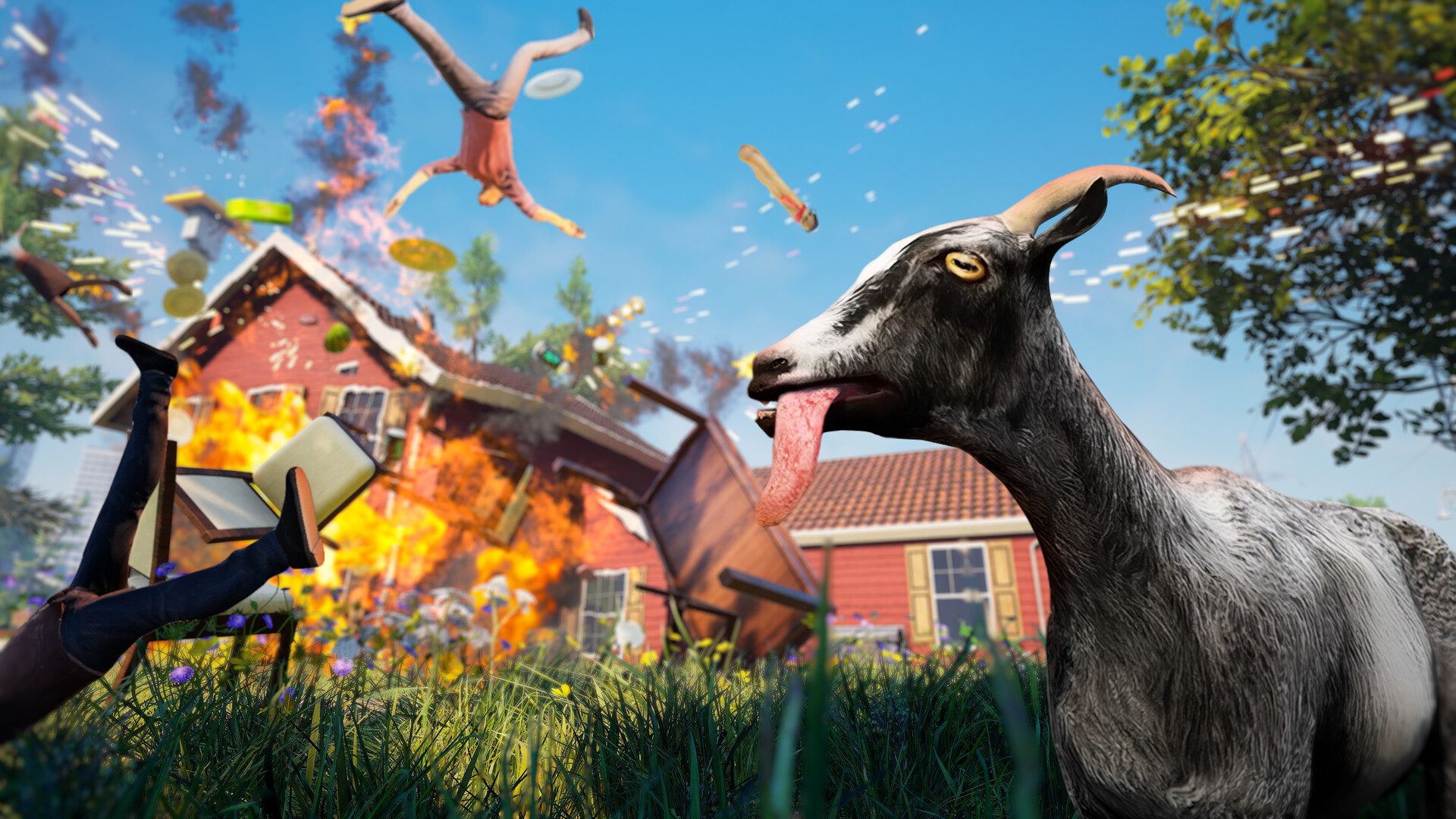 山羊模拟器：重制版|官方中文|支持手柄|Goat Simulator: Remastered