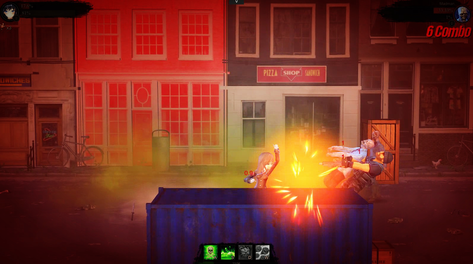 僵尸快打|官方中文|支持手柄|Zombie Flick