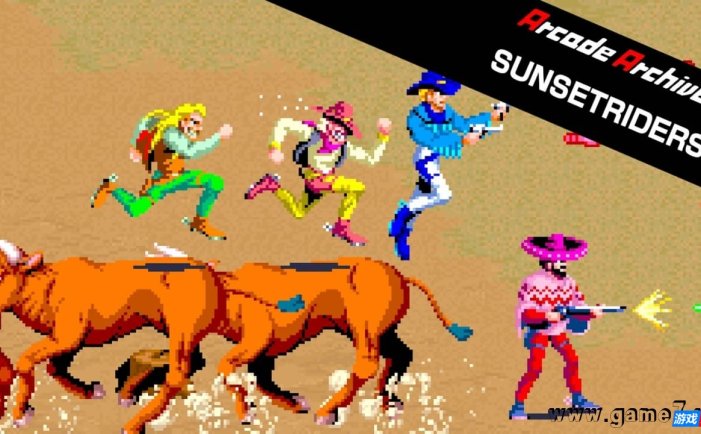 【Switch】街机:西部牛仔日落骑士丨Arcade Archives SUNSETRIDERS