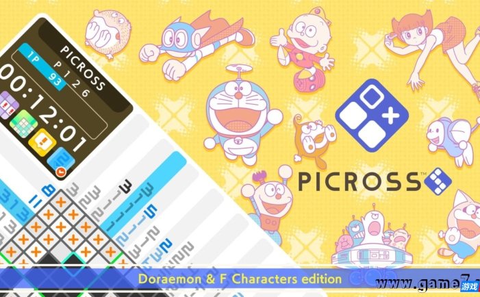 【Switch】图方块S 哆啦A梦&藤子·F·不二雄作品角色版丨PICROSS S Doraemon & F Characters edition