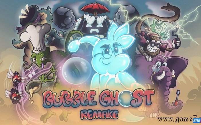 【Switch】泡泡幽灵：重制版丨Bubble Ghost Remake