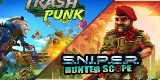 【Switch】二合一游戏 垃圾朋克与S.N.I.P.E.R 猎人范围丨2 in 1: Trash Punk & S.N.I.P.E.R – Hunter Scope