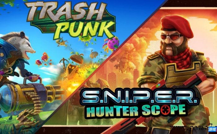 【Switch】二合一游戏 垃圾朋克与S.N.I.P.E.R 猎人范围丨2 in 1: Trash Punk & S.N.I.P.E.R – Hunter Scope