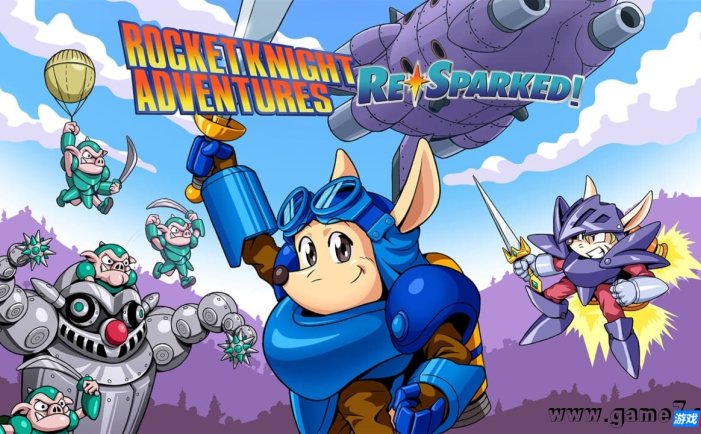 【Switch】火箭骑士历险记:重闪合集丨Rocket Knight Adventures: Re-Sparked