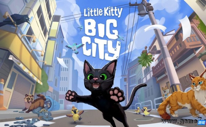 【Switch】小猫咪大城市丨Little Kitty, Big City