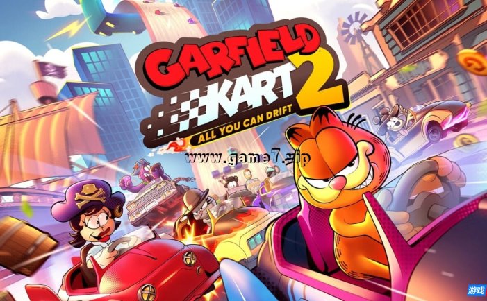 【Switch】加菲猫卡丁车2:无限漂移丨Garfield Kart 2 – All You Can Drift